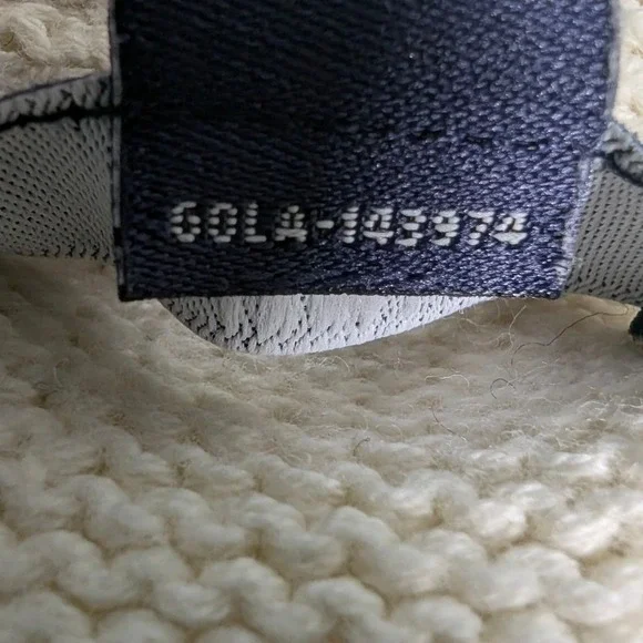 GAP Womens Shawl Collar Cardigan Sweater –‎ Cream Navy Stripe S - Picture 6 of 8